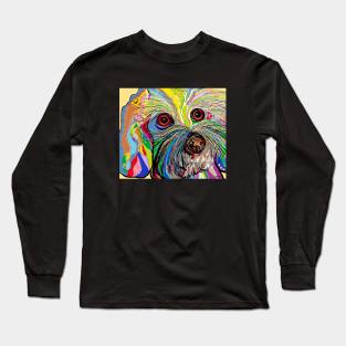 Colorful Bischon Long Sleeve T-Shirt